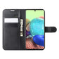 For Galaxy A71 5G Litchi Texture Horizontal Flip Protective Case with Holder & Card Slots & Wallet