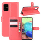 For Galaxy A71 5G Litchi Texture Horizontal Flip Protective Case with Holder & Card Slots & Wallet