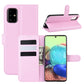 For Galaxy A71 5G Litchi Texture Horizontal Flip Protective Case with Holder & Card Slots & Wallet