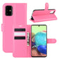 For Galaxy A71 5G Litchi Texture Horizontal Flip Protective Case with Holder & Card Slots & Wallet