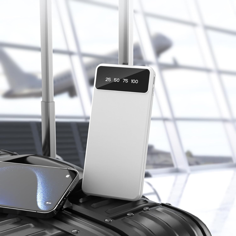 Multi-Device 10000mAh fast charging power Bank Compatible with iPhone 16/15/14/13/12/ Samsung S 25/24/23/22/21