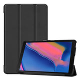 Custer Texture Horizontal Flip Leather Case for Galaxy Tab A 8.0 (2019) P205 / P200, with Three-folding Holder, For Galaxy Tab A 8.0 (2019) P205 / P200