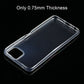 For Samsung Galaxy A22 5G 0.75mm Ultra-thin Transparent TPU Soft Protective Case, For Samsung Galaxy A22 5G