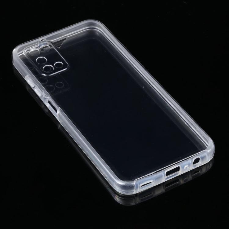 For Samsung Galaxy A03s PC+TPU Ultra-Thin Double-Sided All-Inclusive Transparent Case, For Samsung Galaxy A03s