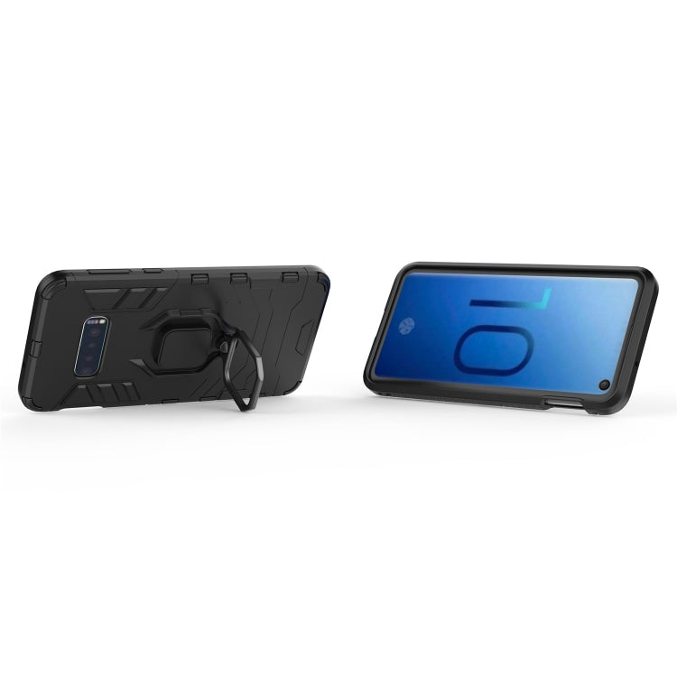 PC + TPU Shockproof Protective Case for Galaxy S10e, with Magnetic Ring Holder, For Galaxy S10e