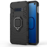 PC + TPU Shockproof Protective Case for Galaxy S10e, with Magnetic Ring Holder, For Galaxy S10e