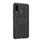 Tire Texture TPU+PC Shockproof Phone Case for Galaxy A50 / A20 / A30, with Holder, For Galaxy A50