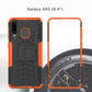 Tire Texture TPU+PC Shockproof Phone Case for Galaxy A50 / A20 / A30, with Holder, For Galaxy A50