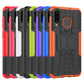 Tire Texture TPU+PC Shockproof Phone Case for Galaxy A50 / A20 / A30, with Holder, For Galaxy A50