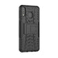 Tire Texture TPU+PC Shockproof Case for Galaxy M20, with Holder, For Galaxy M20