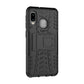 Tire Texture TPU+PC Shockproof Case for Galaxy A20e / A10e, with Holder, For Galaxy A20e