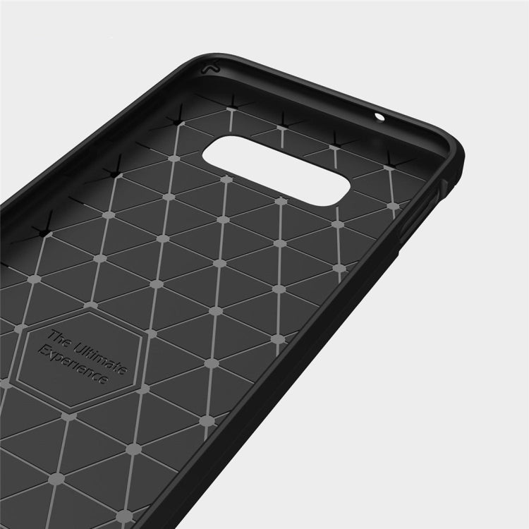 Brushed Texture Carbon Fiber TPU Case for Galaxy S10e, For Galaxy S10e （Black）, For Galaxy S10e, For Samsung Galaxy S10e, Galaxy S10e (Brushed Texture)