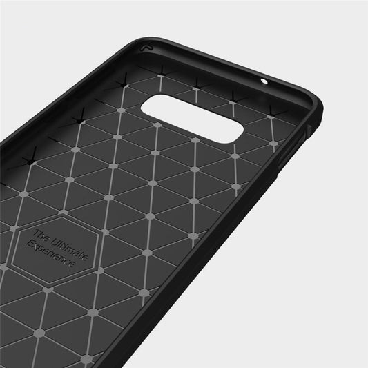 Brushed Texture Carbon Fiber TPU Case for Galaxy S10e, For Galaxy S10e （Black）, For Galaxy S10e, For Samsung Galaxy S10e, Galaxy S10e (Brushed Texture)