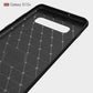 Brushed Texture Carbon Fiber TPU Case for Galaxy S10+, For Galaxy S10+ (Black), For Galaxy S10+, For Samsung Galaxy S10+, Galaxy S10+