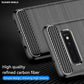 Brushed Texture Carbon Fiber TPU Case for Galaxy S10, For Galaxy S10, For Samsung Galaxy S10