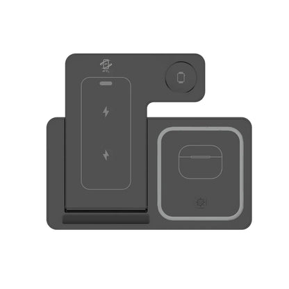3-in-1 Magnetic Wireless Charger Stand,Foldable Wireless Charger,Multiple Device Charger for iPhone 16 15 14 13 12 Series