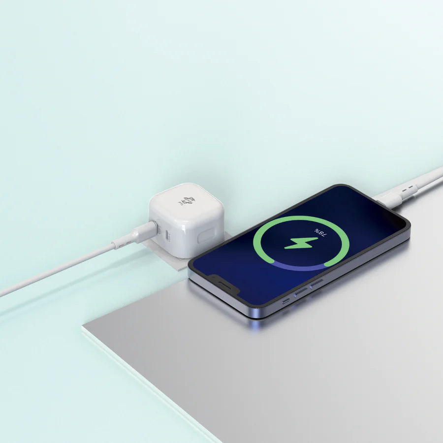 Dual USB-C Wall Charger, 25W PD Power Adapter,Fast Charging Plug Adapter for iPhone 16 Pro Max, 16e, 15, 15 Pro, 15 Pro Max, 15 Plus, Samsung Galaxy S24, S23, S22, S21, S20, A15, Android devices